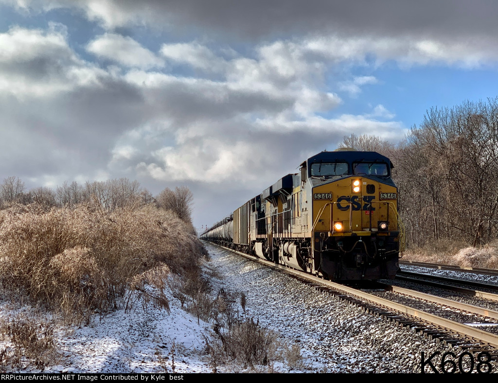 CSX 5346 on K608